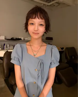 ショート 藤原 直希のヘアスタイル