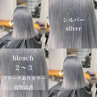 ロング カラー ️💕淡いハイトーン 💕︎︎ひかるのヘアスタイル