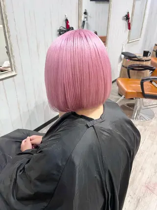 ショート カラー 艶髪/ハイトーン特化 店長/SHOHEIのヘアスタイル