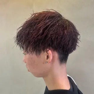 メンズ KUMA🧸インナー /メンズパーマのヘアスタイル