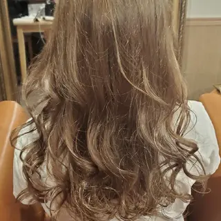 ロング カラー spa hair ark 富井直美のヘアスタイル