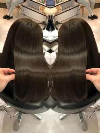 ロング カラー 🩵レイヤー✖︎ 髪質改善🩵リョウヤのヘアスタイル