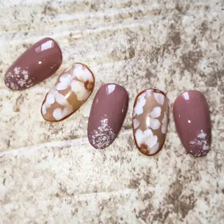 ネイル 自爪育成ネイルケア Lena nailのネイルデザイン