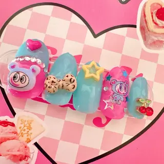 ネイル MignonReve ♡EIMI🌈のネイルデザイン