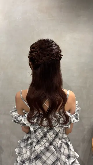ヘアアレンジ Azu🩰/アレンジ /透明感カラー🎀/のヘアスタイル