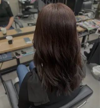 カラー 倉敷La fith/ Renoのヘアスタイル