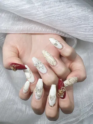 ネイル Lee Nails チップ長さだし専門店のネイルデザイン