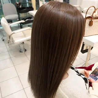 ロング カラー 透明感カラー×美眉 🎀大西みゆう🎀のヘアスタイル