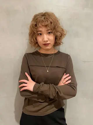ショート 🎀海外ヘア/表参道 Satone🎀のヘアスタイル
