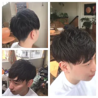 ショート メンズ タカハシ ユウヤのヘアスタイル