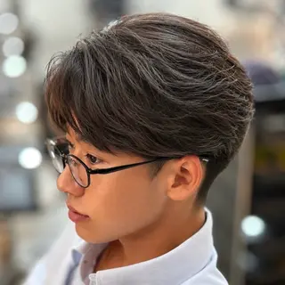 ショート メンズ 石田 翔琉のヘアスタイル