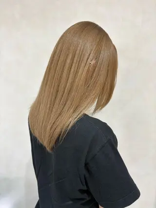 カラー 盛れる艶髪カラー Harusa🎀のヘアスタイル