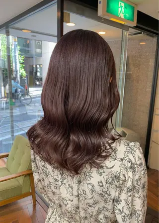 ミディアム カラー 矢野 晃平のヘアスタイル