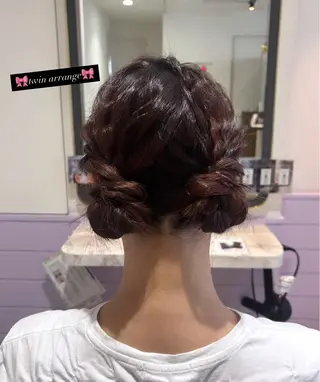 ヘアアレンジ 松永 瑠奈のヘアスタイル