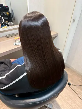 ロング ANDIAMO 栄 栞名のヘアスタイル