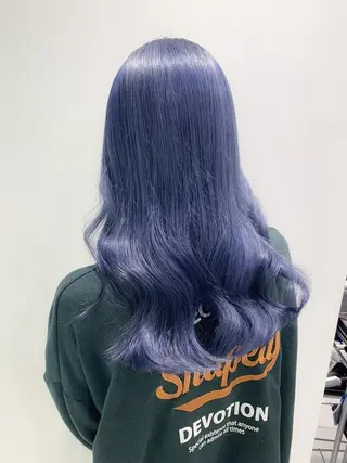 カラー ロング ハイトーン💎✨ 福岡天神のヘアスタイル
