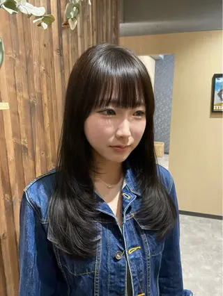 ロング カラー 田邉 偉楓のヘアスタイル