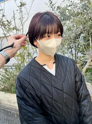 ショート カラー sakoda shunkiのヘアスタイル