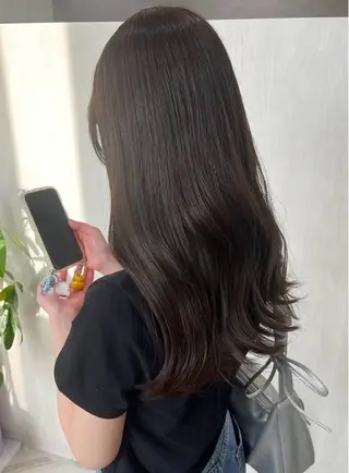 ロング MOMO🍑 /顔周り/垢抜けのヘアスタイル