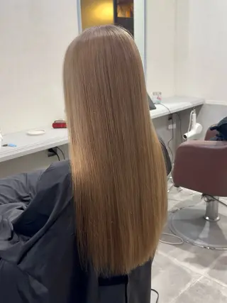 セミロング _WHITE本通店 喜多村天斗のヘアスタイル