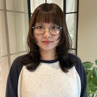 ミディアム nana/レイヤー /ボブ/梅田のヘアスタイル