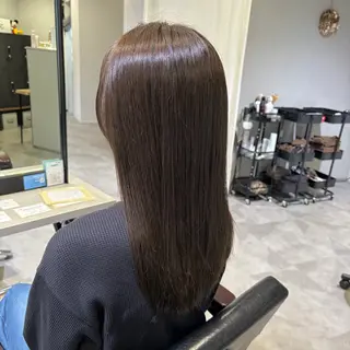 ロング カラー MIRUKA/ 暖色カラー/ベージュのヘアスタイル