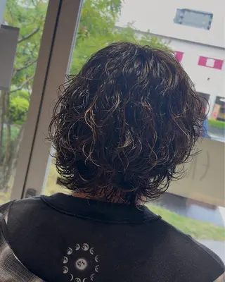 ミディアム メンズ 米谷 理玖のヘアスタイル