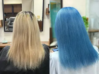カラー 🐺新宿manabu プルエクステのヘアスタイル