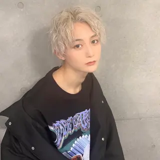 ショート メンズ メンズパーマの達人 KAITOのヘアスタイル