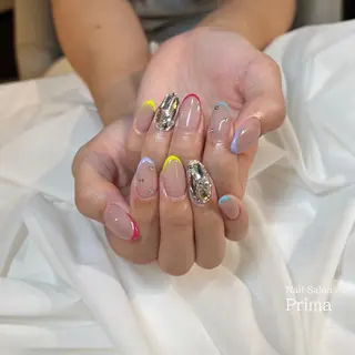 セミロング ネイル SalonPrima 西院Nail&Eyeのネイルデザイン
