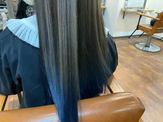 ロング カラー 縮毛矯正&髪質改善 ⭐️OGUのヘアスタイル