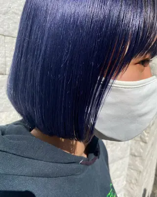 ショート カラー china/ボブ /レイヤーカットのヘアスタイル