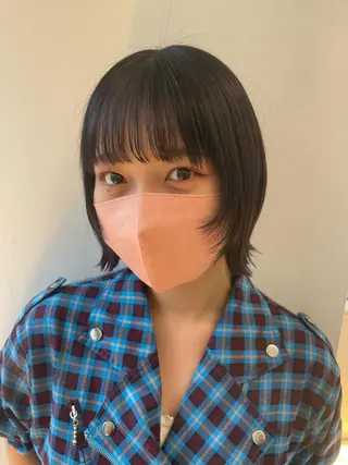 ショート カラー ヘアアレンジ 久我 彩音のヘアスタイル