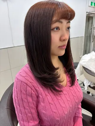 ロング Yuki/赤羽 /カラー🪽🤍のヘアスタイル