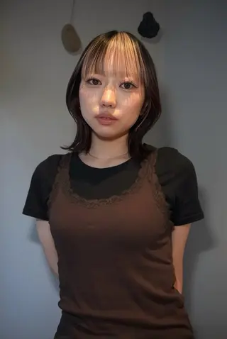 ショート カラー manami/ヘア セット/ハイトーンのヘアスタイル