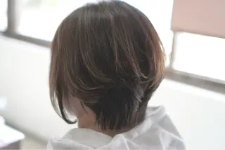 ショート カラー 中島 剛のヘアスタイル