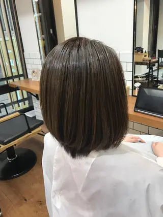 ミディアム 開發 智也のヘアスタイル