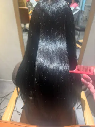 ロング カラー 笠原 裕貴のヘアスタイル