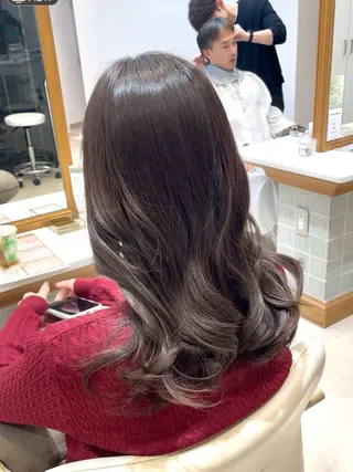 セミロング 髪質改善ケア/透明感 カラー伊藤 千尋のヘアスタイル