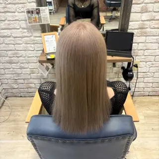 ロング カラー 髪質改善/縮毛矯正 💜COCORO💜のヘアスタイル