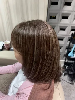 ミディアム Natsumi🤍 横浜のヘアスタイル