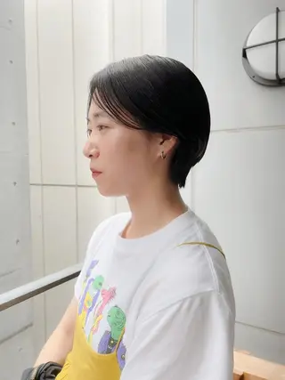 ショート カラー パーマ スパイキーショート/ メンズヘア/hugeのヘアスタイル