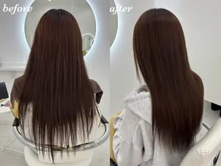 ロング 【aini天王寺】 𝐚𝐢𝐫𝐢✂︎のヘアスタイル