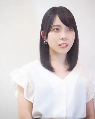 ミディアム 中江 規久のヘアスタイル