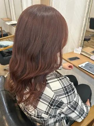 セミロング AOI soenのヘアスタイル