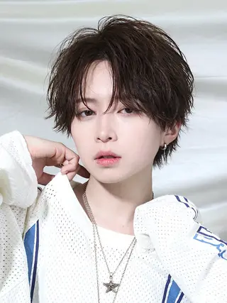 パーマ 角戸 嵐のヘアスタイル