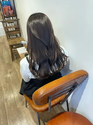 ロング カラー ヘアアレンジ coco♡ 韓国hairのヘアスタイル