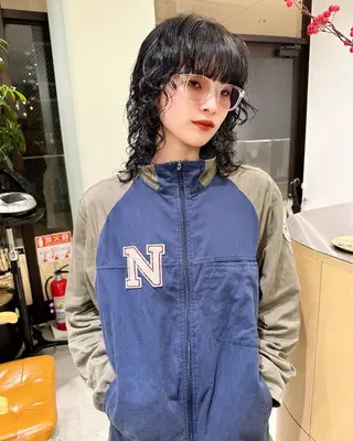 パーマ hollo 原宿のヘアスタイル