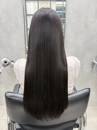 ロング すぐ巻ける縮毛矯正 🍀勝倉　麗のヘアスタイル
