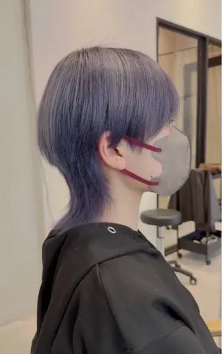 カラー 保坂 瞭のヘアスタイル